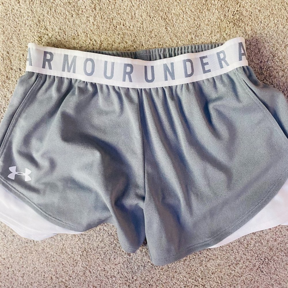 Grey Under Armor Shorts